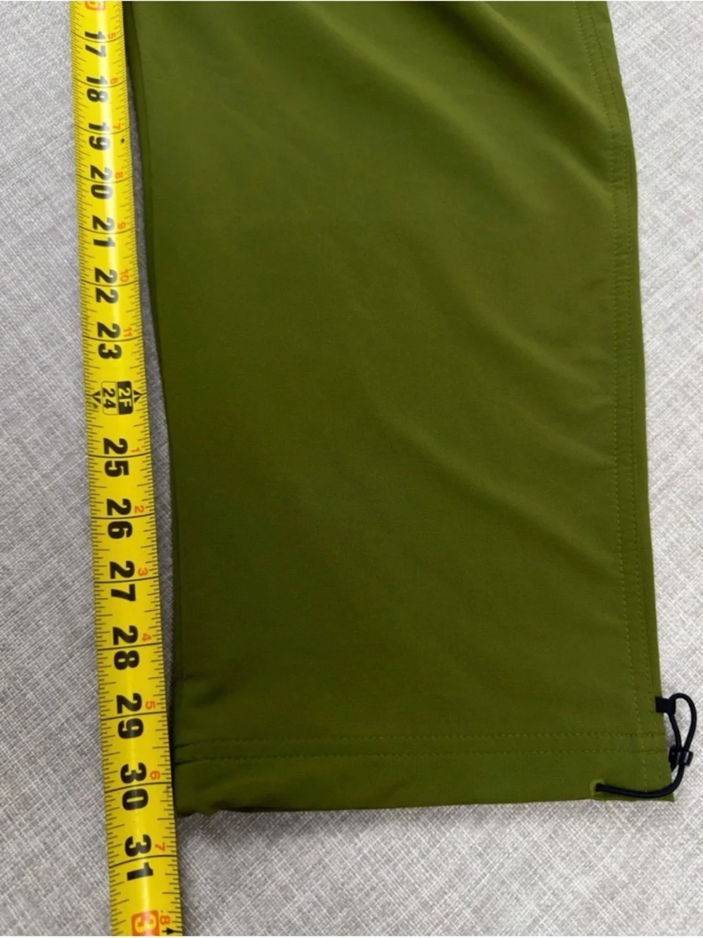 The North Face FlashDry XD Convertible Pants XL Green Zip Off Hiking Outdoor